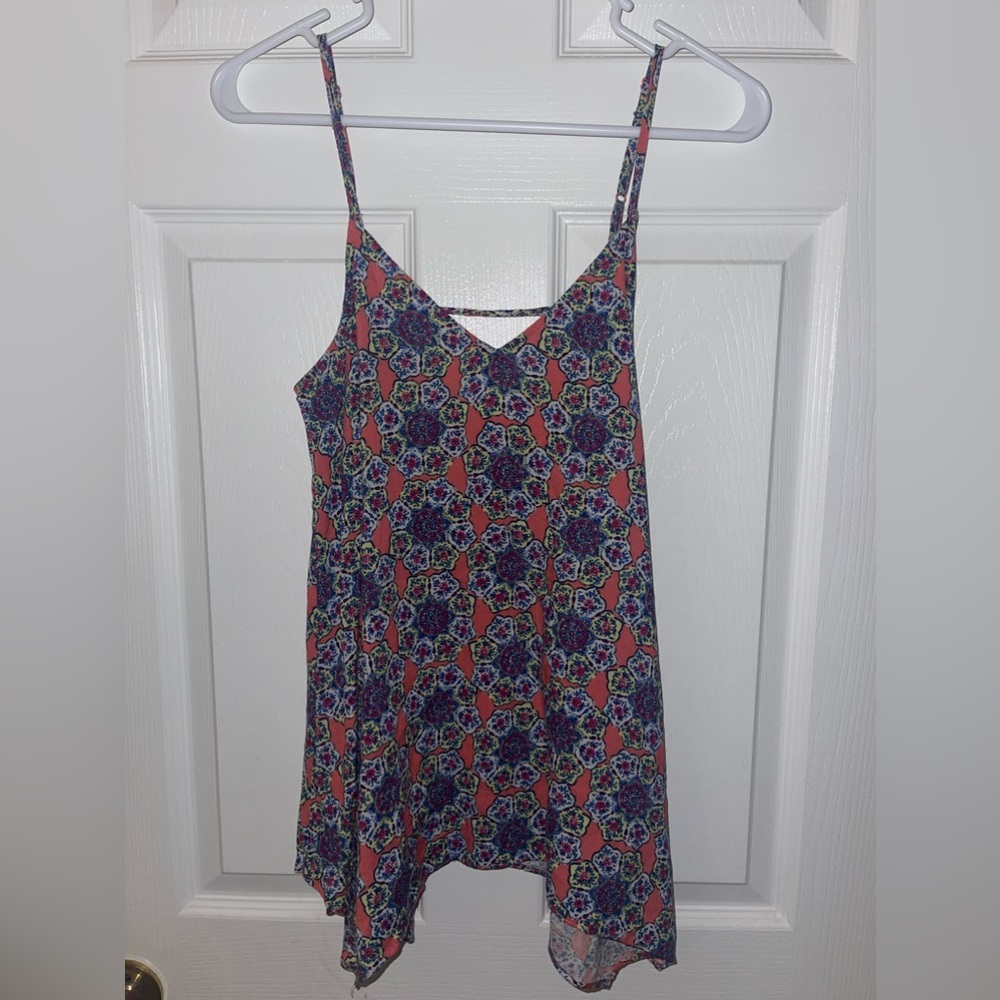 Open Back Tank Top